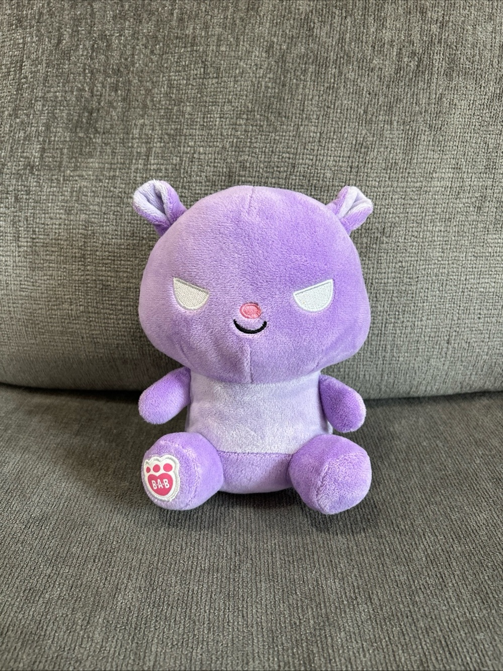 Build-a-Bear Baku Plush Sanrio Kuromi Purple Buddy Friends 7" Stuffie Plushie